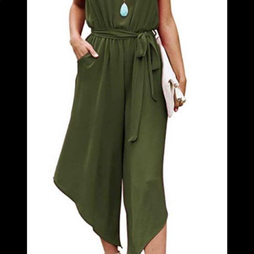 Belongsci Jumpsuit Olive 🫒 Green XS